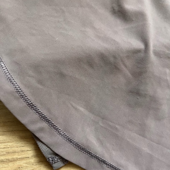 Dusty Dawn Lululemon Ace back slit tie tank top Mauve Violet crewneck sleeveless - Picture 8 of 13